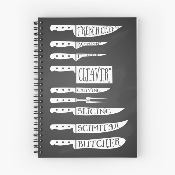 Item preview, Knives butcher cuts foodie designed and sold by TheArtyApples.