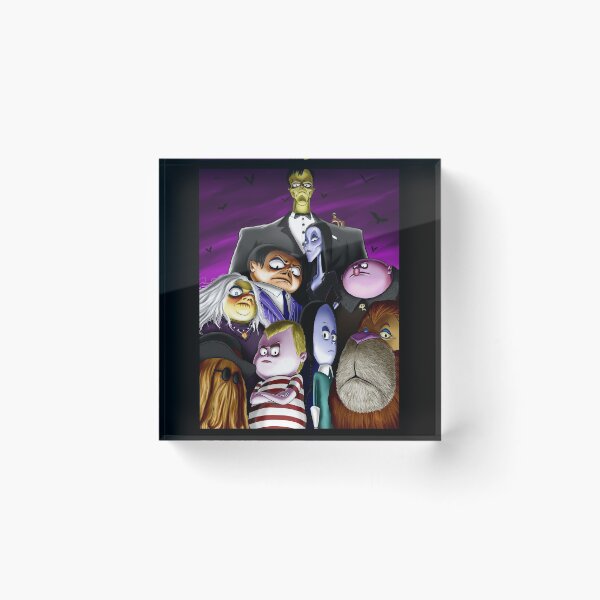 Item preview, Addams Family Portrait designed and sold by sk8rdan.