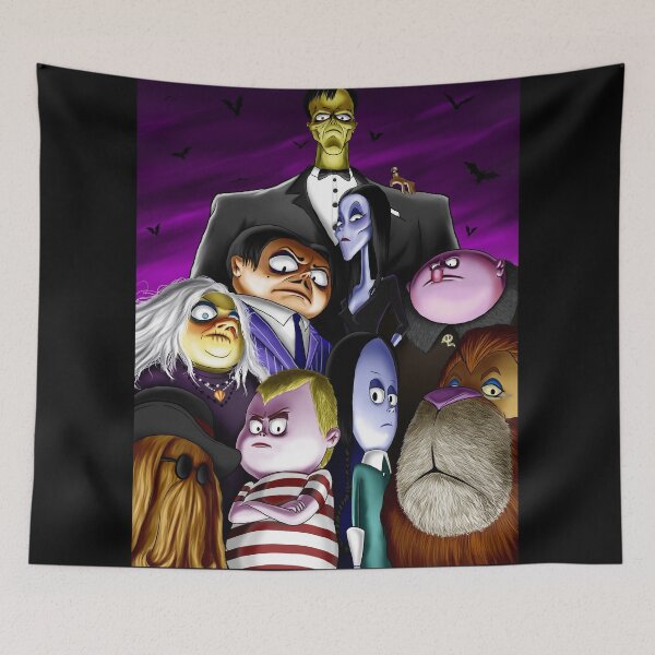 Item preview, Addams Family Portrait designed and sold by sk8rdan.