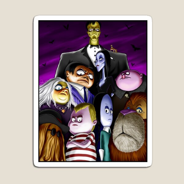 Item preview, Addams Family Portrait designed and sold by sk8rdan.