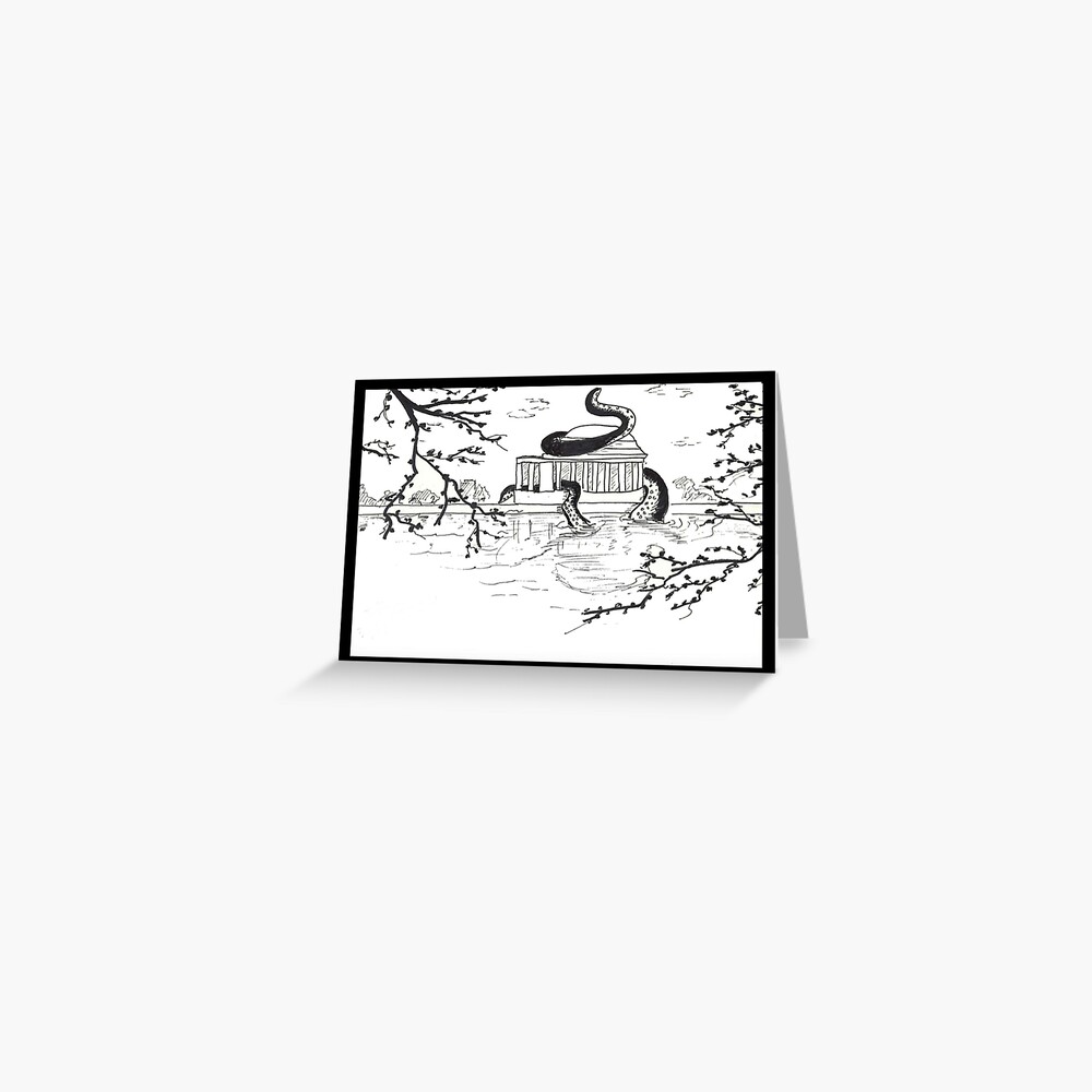 Tentacle Cards Greeting Card