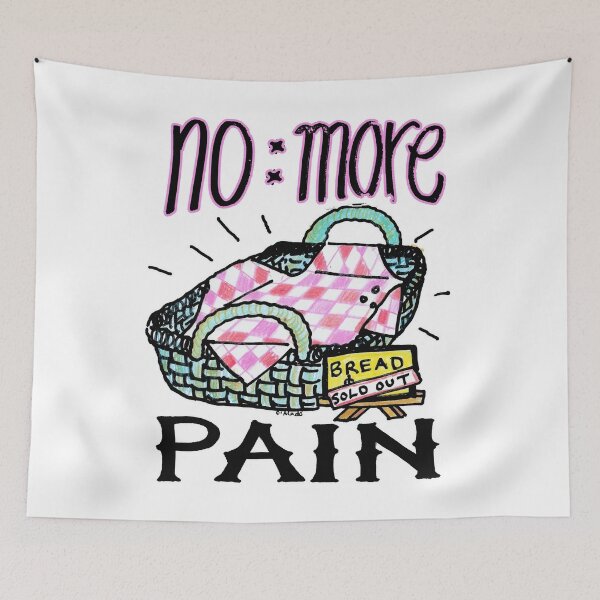 Item preview, No more pain funny Foodie Quote designed and sold by tqueen.