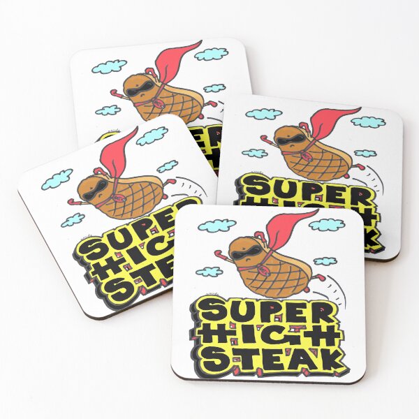 Item preview, Super high steak Funny Foodie Quote designed and sold by tqueen.