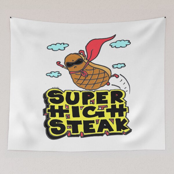 Item preview, Super high steak Funny Foodie Quote designed and sold by tqueen.