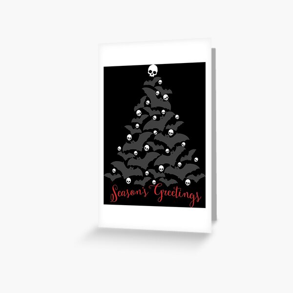Item preview, Gothic Bats Christmas Tree designed and sold by OpheliaThree.