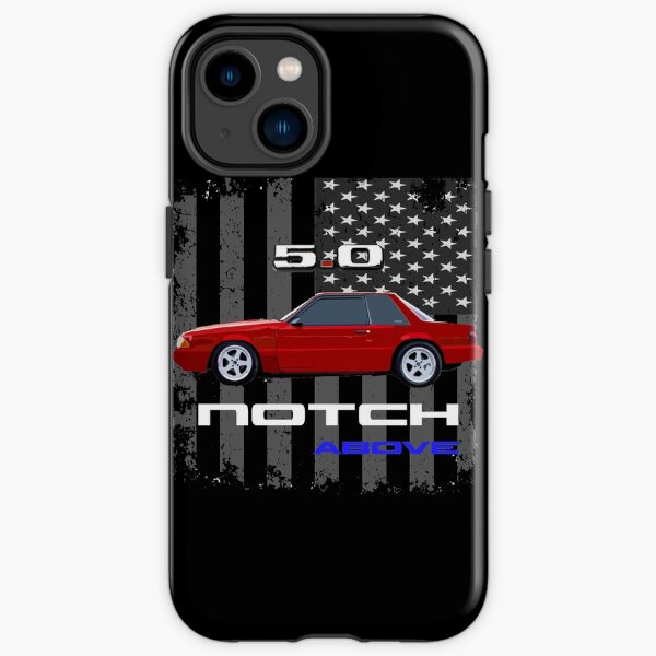 Foxbody Mustang 5.0 Kerbe oben iPhone Robuste Hülle