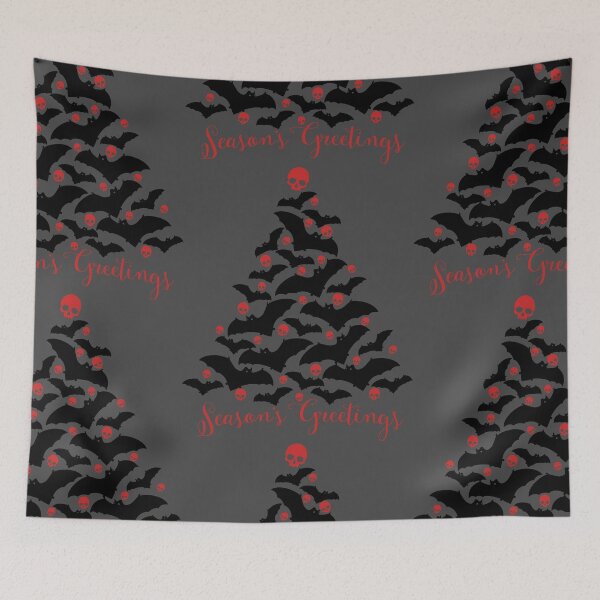Item preview, Gothic Bats Christmas Tree designed and sold by OpheliaThree.
