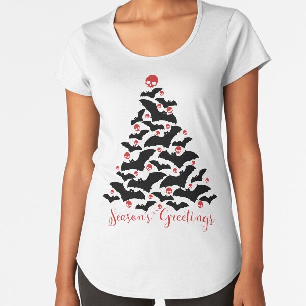 Aperçu de l'œuvre Arbre de Noël de chauves-souris gothiques créée et vendue par OpheliaThree.