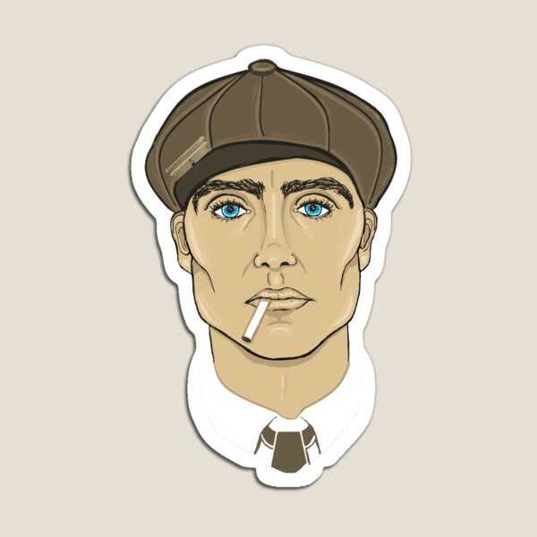 Aperçu de l'œuvre Yeux bleus, Cillian Murphy créée et vendue par Happyoninside.