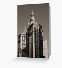Tarjeta de felicitación New York Building
