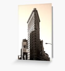 Flatiron Building Greeting Card