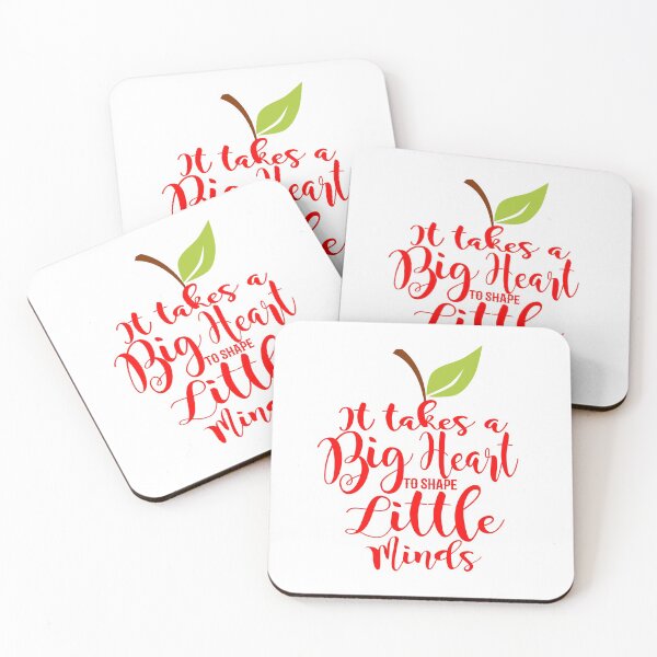 Item preview,  it takes a big heart to shape little minds Teacher Appreciation Gift designed and sold by TheArtyApples.
