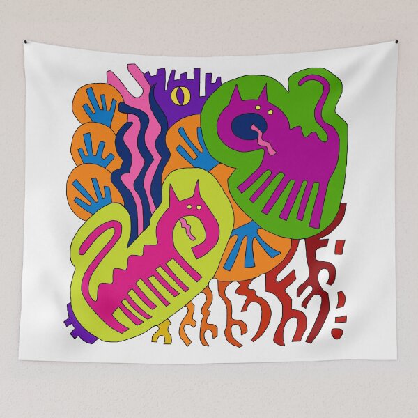 Item preview, Cat Fight designed and sold by alorange.