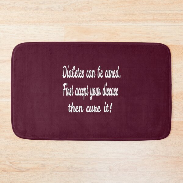Item preview, T-shirt inspiring  "Diabetes can be cured.First accept your disease then cure it!" designed and sold by Ralek.