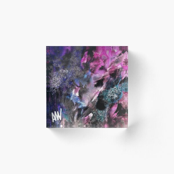 Midnight garden Acrylic Block