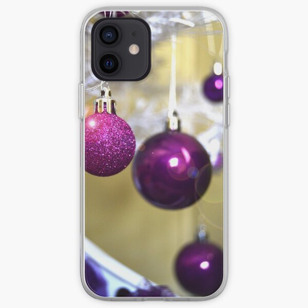 Christmas Baubles iPhone Soft Case