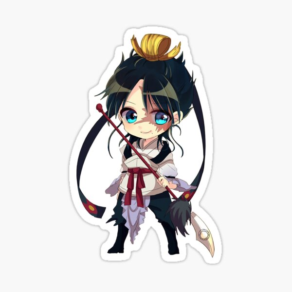 Hakuei Ren, Magi Sticker for Sale by Mikaru