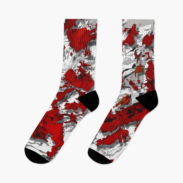 Item preview, Volatile red fluid. White red, Red spots on white background, digital art. designed and sold by artxphi.