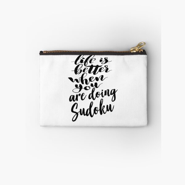 Item preview, Life is Better When You Are Doing Sudoku designed and sold by ProjectX23.