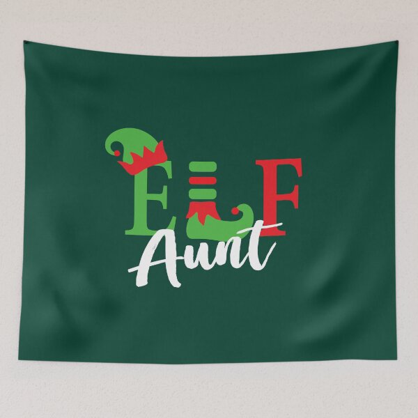 Item preview, Aunt Elf Matching Family Christmas Pajama designed and sold by amethystdesign.