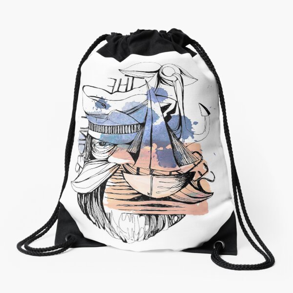 Illustration Marin Sac à cordon