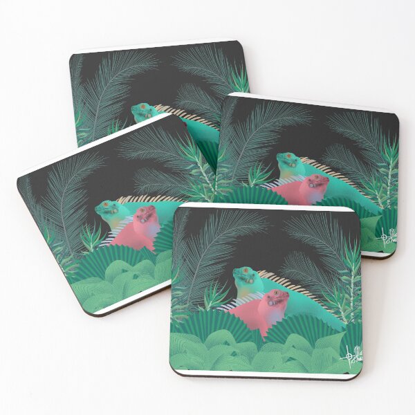 Item preview, Iguanas In The Jungle designed and sold by Maximustudio.