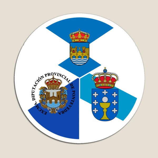 Item preview, Pontevedra, Pontevedra Province, Galicia Flags designed and sold by Celticana.