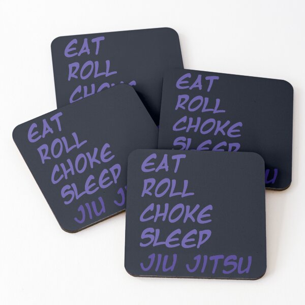 Item preview, Eat Roll Choke Sleep Jiu Jitsu - BJJ Humor designed and sold by madtoyman.