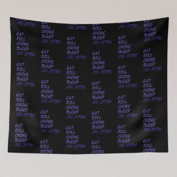 Item preview, Eat Roll Choke Sleep Jiu Jitsu - BJJ Humor designed and sold by madtoyman.