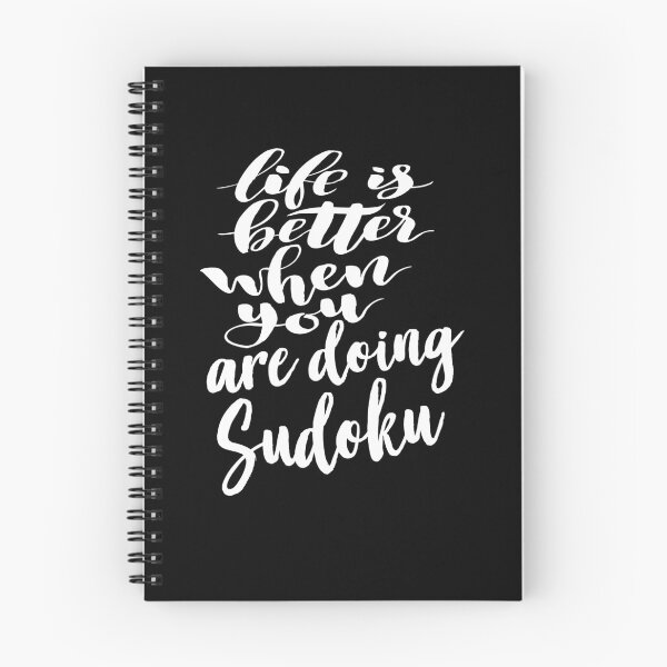 Item preview, Life is Better When You Are Doing Sudoku designed and sold by ProjectX23.