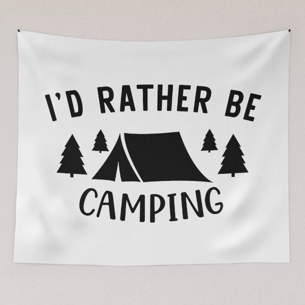 Item preview, I'd Rather Be Camping designed and sold by Isabelle-Anne.