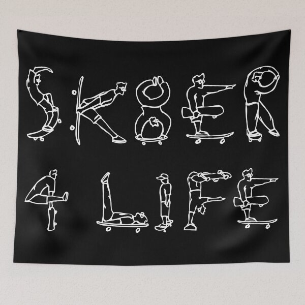 Item preview, SK8ER 4 LIFE white designed and sold by robertkask.