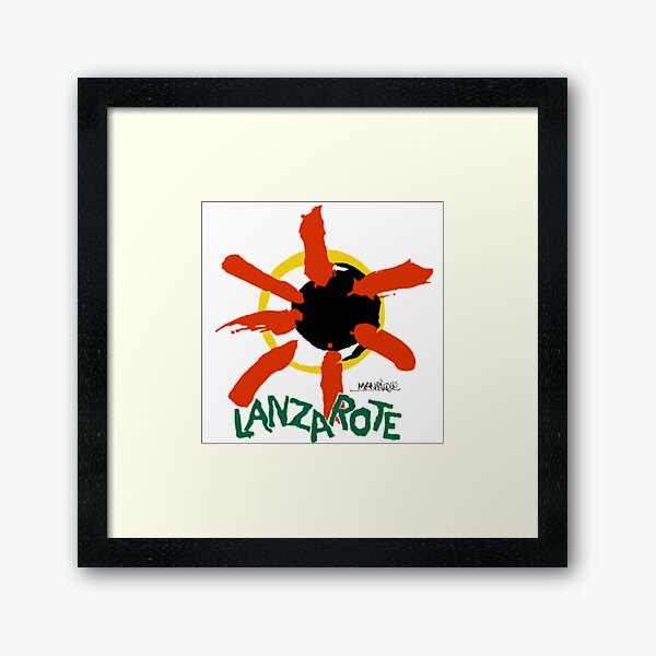 Item preview, Lanzarote Manrique Sun Volcano Symbol  designed and sold by iCimages.net.