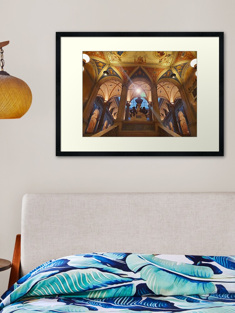 Thumbnail 1 of 7, Framed Art Print, Vienna Museum of Applied Arts designed and sold by TalBright.