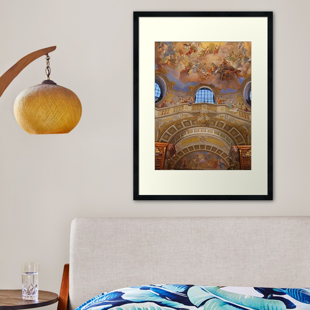 Austrian National Library Framed Art Print