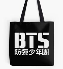 BTS Bangtan Boys Logo/Text 2 Tote Bag