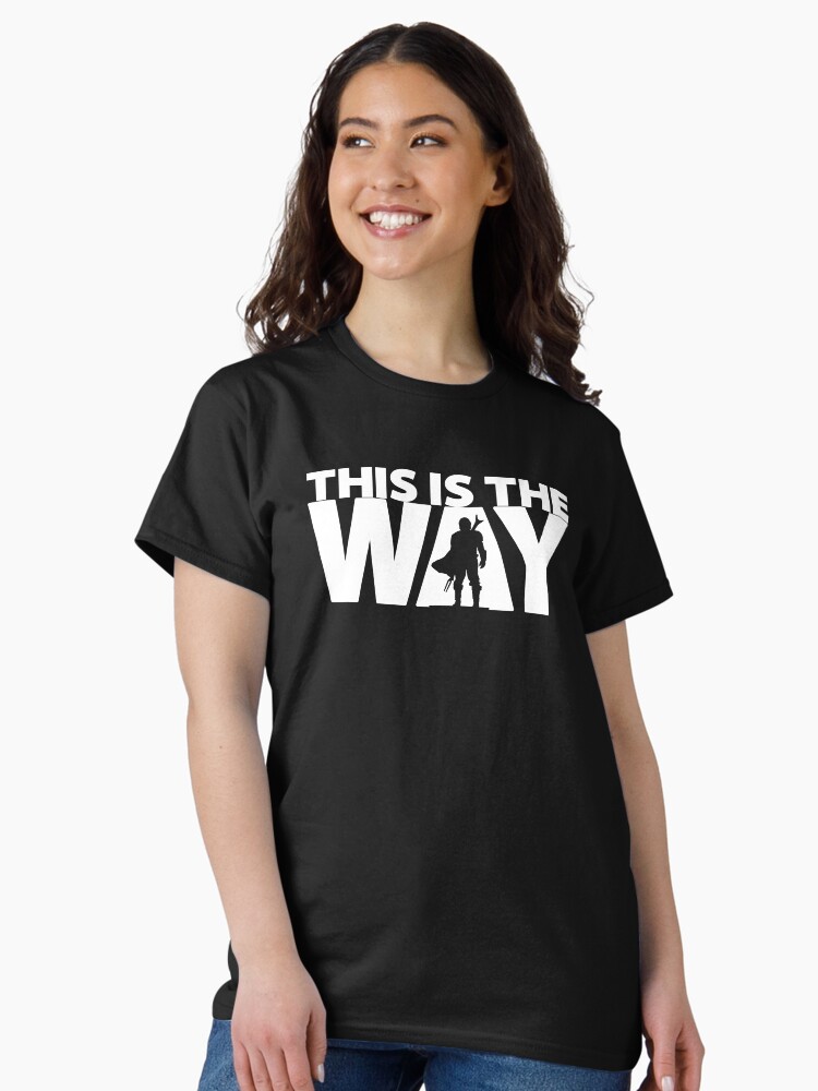 Imagen 2 de 7, Camiseta clásica con la obra Así es el camino | Serie Geekdom | DopeyArt, diseñada y vendida por DopeyArt.