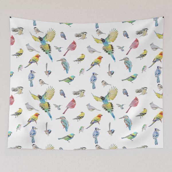 Aperçu de l'œuvre Motif répété d'oiseau créée et vendue par cheeborg.