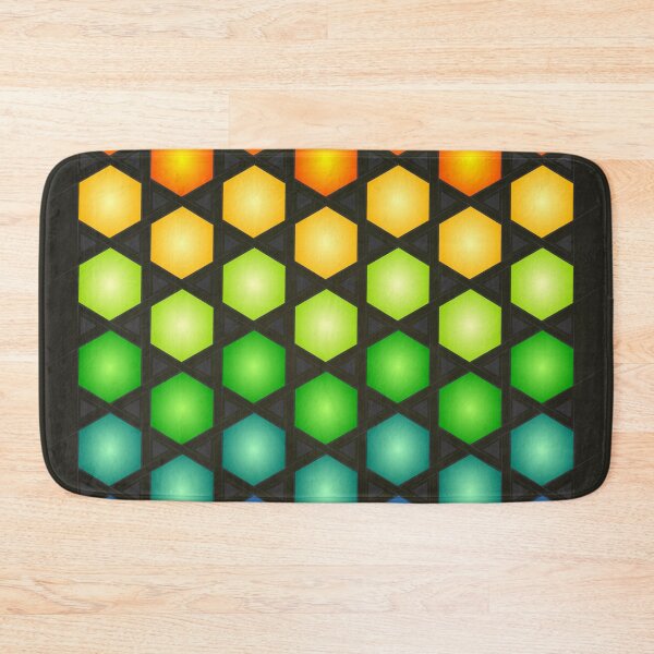 Item preview, Colorful Polygon Pattern designed and sold by livianasgifts.