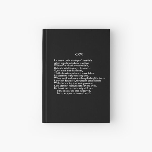 Item preview, Shakespeare Sonnet 116 True Love Poem (Let me not to the marriage of true minds / Admit impediments) designed and sold by kierkegaard.