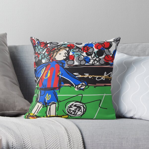 Barca Throw Pillow
