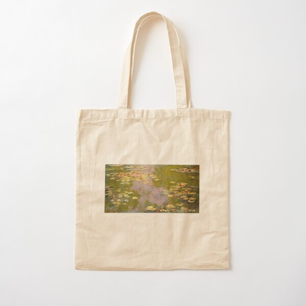 MONET. Water Lilies, 1919, Metropolitan Museum of Art, New York. Cotton Tote Bag