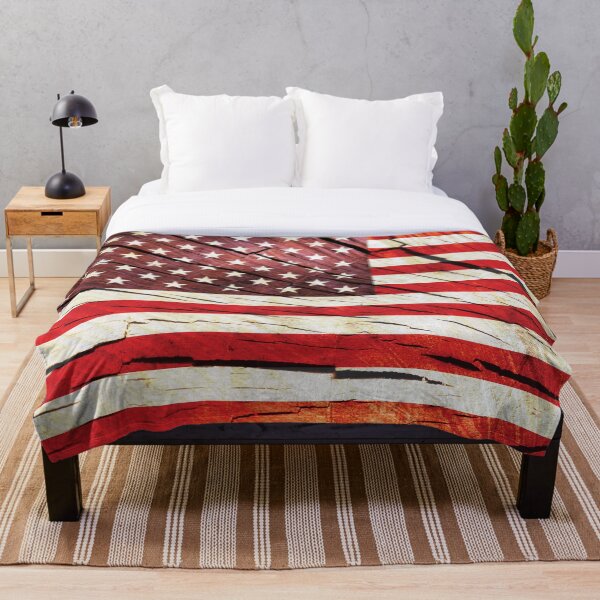 Item preview, Tree Wood Flag of the United States of America designed and sold by Dr-Pen.