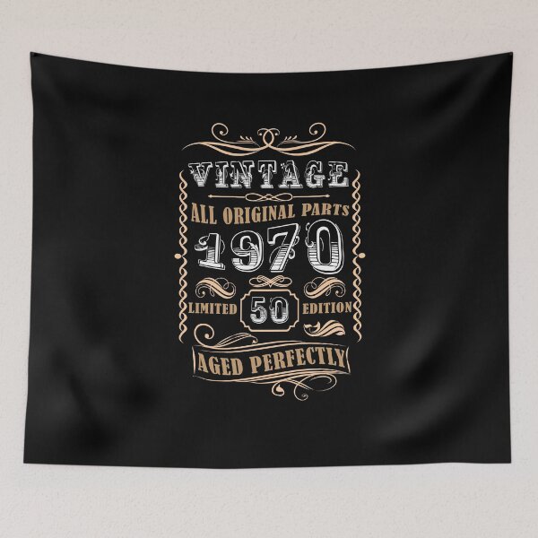 Item preview, Vintage 1970 - 50th Birthday Gift For Men  designed and sold by eulonix.