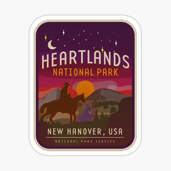 Heartlands National Park Sticker