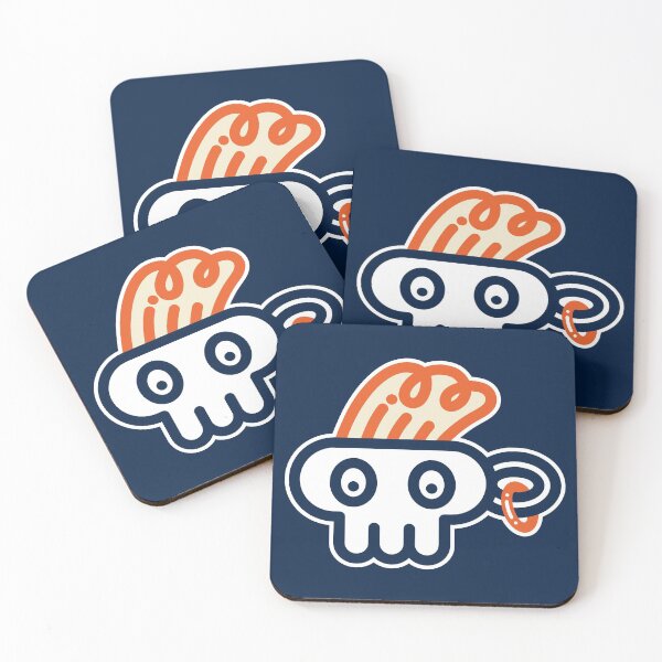 Item preview, Cappobeano Quirky, Friendly and Fun Skull Shaped Cup Logo Character designed and sold by cappobeano.