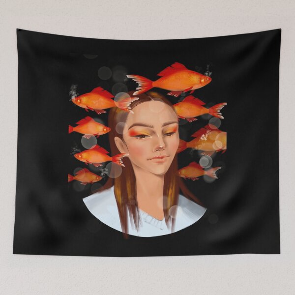 Item preview, Gold fish  designed and sold by Tasia  Ka.