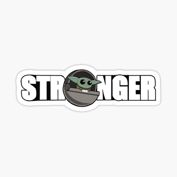 baby stronger Sticker