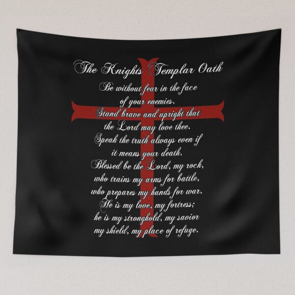 Item preview, Knight Templar Oath designed and sold by LeNew.