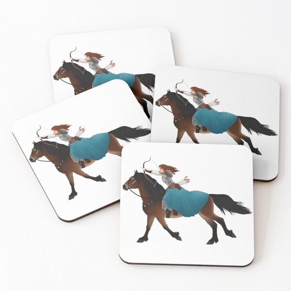Item preview, Viking Archer and Horse - Equine Rampaige designed and sold by equinerampaige.